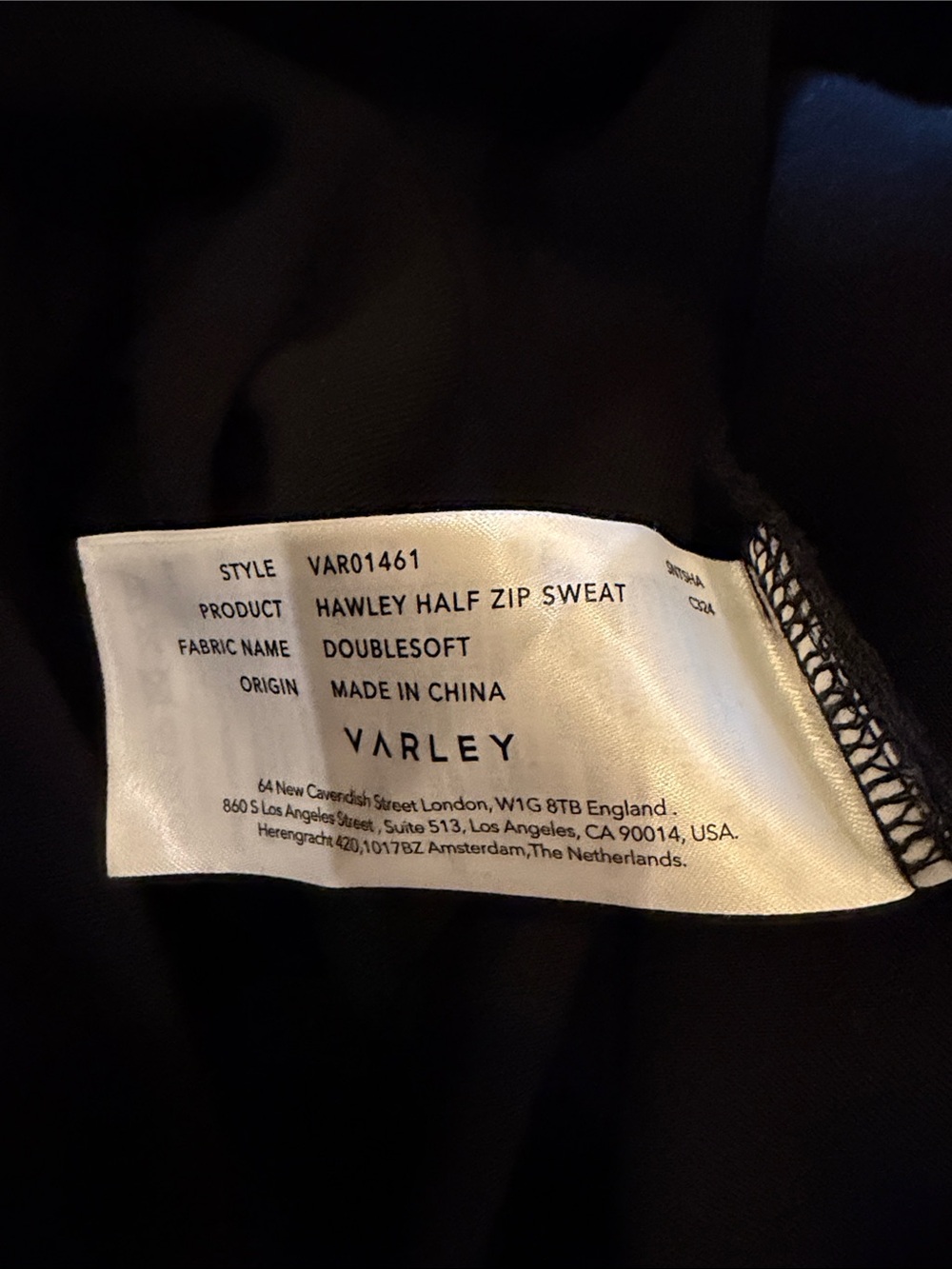Varley Hawley Half-Zip Sweatshirt - Picture 6 of 9
